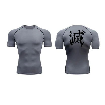 Demon Slayer Athlete Compression Shirt