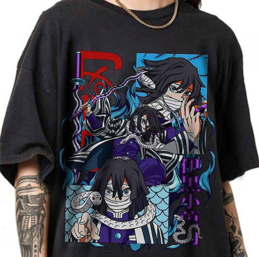 Demon Slayer T-shirt Iguro Obanai