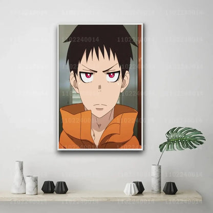 Shinra Kusakabe Canvas Poster
