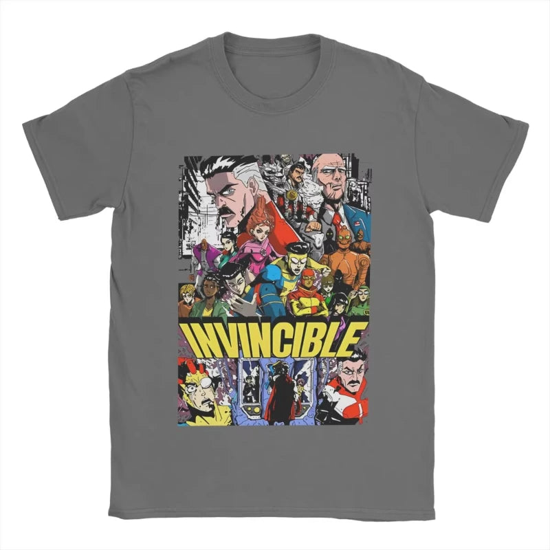 Unisex Manga Style Invincible T-Shirt