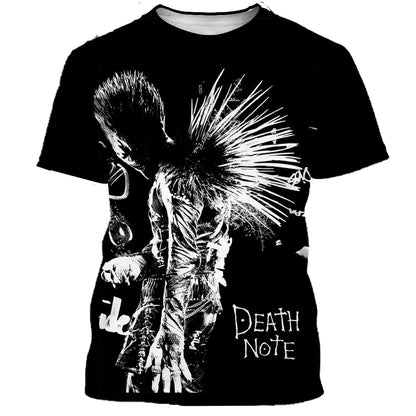Death Note 3D Print Shirt