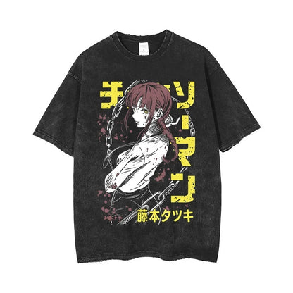Chainsaw Man Oversized Gym Tee