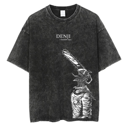 Chainsaw Man Oversized Gym Tee