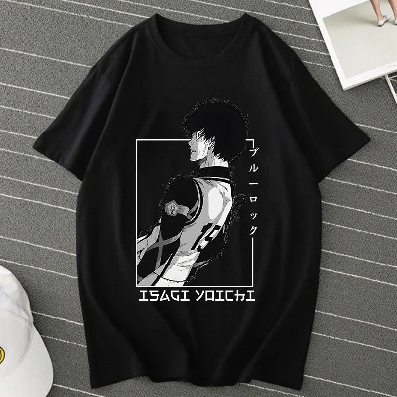 Blue Lock Manga Women Summer Shirt