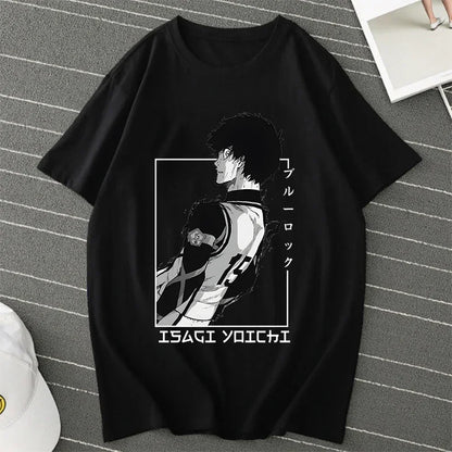 Blue Lock Manga Women Summer Shirt