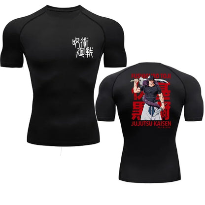 Toji Fushiguro Compression T-Shirt