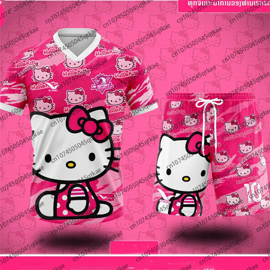 Hello Kitty Football Jersey and Shorts Bundle