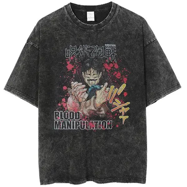 Anime Jujutsu Kaisen T Shirt Vintage T-shirt – Anime Express